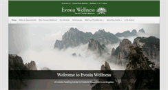 Desktop Screenshot of evosiawellness.com